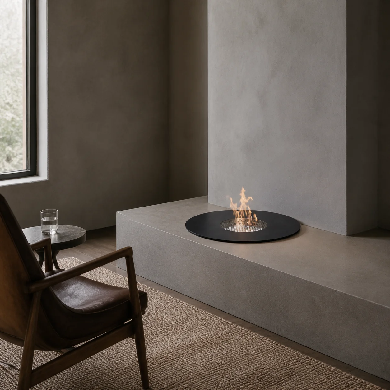 SXFireplace Handmatige Ronde Bio-ethanol Brander Insert