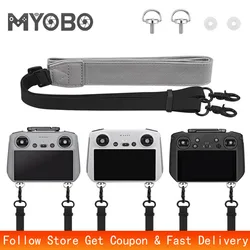 MYOBO RC Lanyard Compatible DJI RC/RC2/RC Pro Controller Adjustable Neck Strap for Mini 3 Pro Air Mavic Mini 4 Pro Accessories