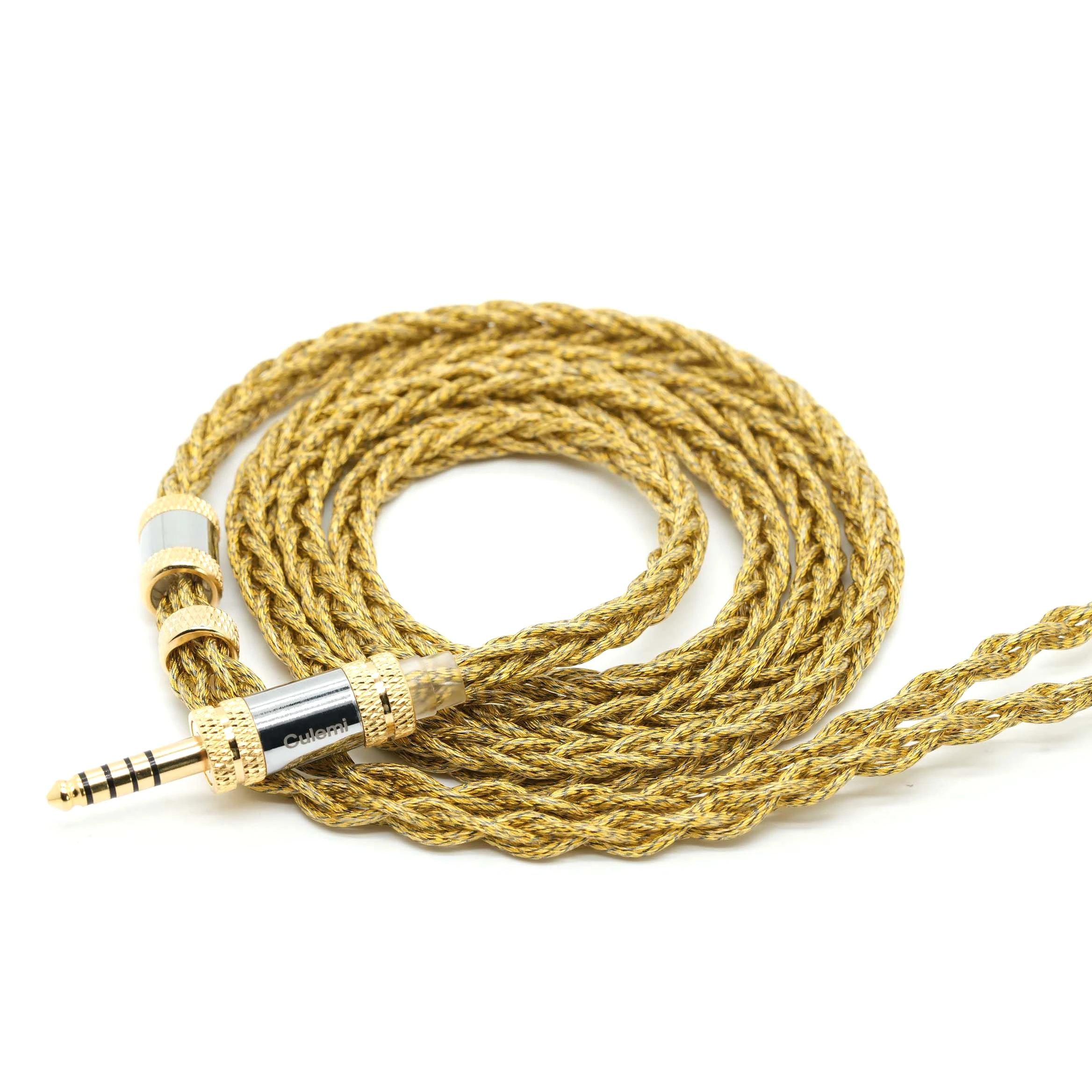 Culemi-10 Premium Flagship HiFi Upgrade-Kabel 2,5/3,5/4,4 mm symmetrischer Stecker 2PIN/Dual/MMCX/IE900 für Delci Explorer DaVinci – Detail 6