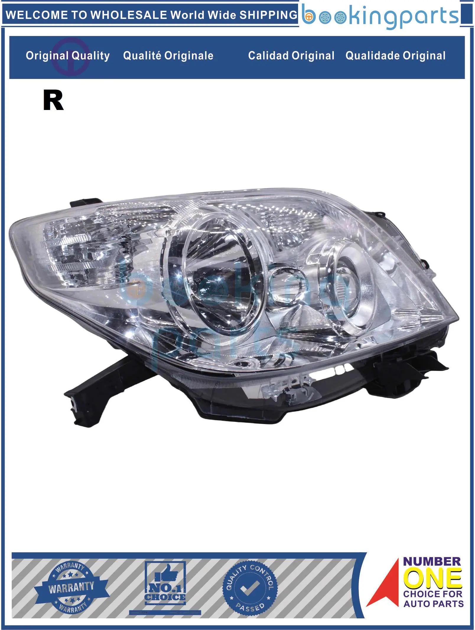 HEA53176(R),81110-60E20,8111060E20 Headlamp For TOYOTA LAND CRUISER FJ150 PRADO ’09-