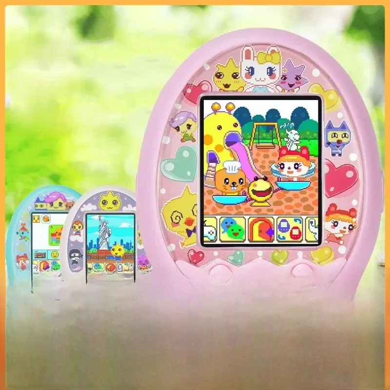 Animal de compagnie virtuel électronique avec écran couleur jeu de poche interactif virtuel animal de compagnie rencontres Machine de jeu enfants jeu jouets filles