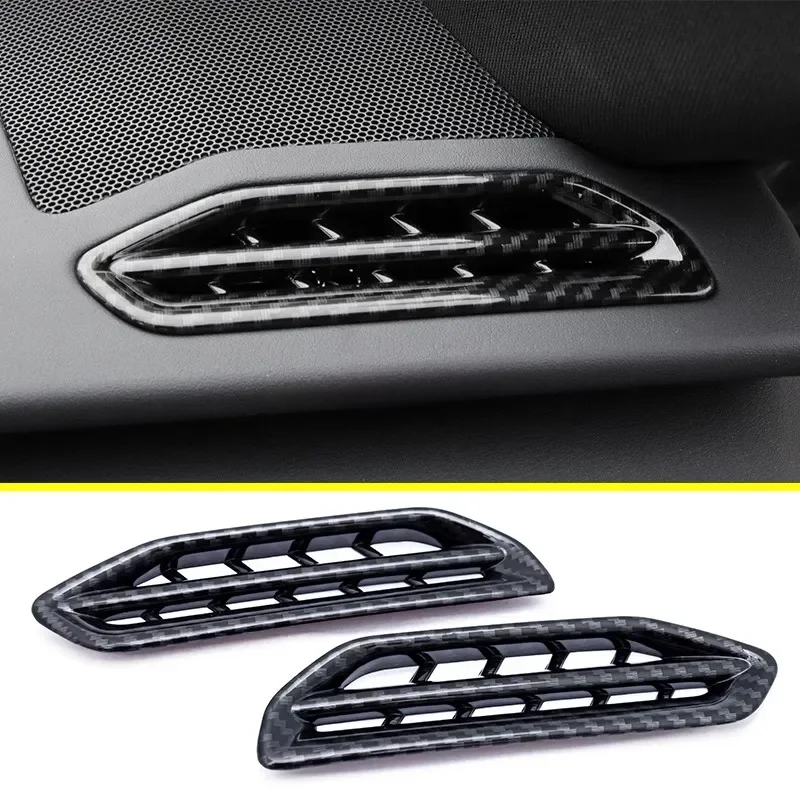 Carbon Fiber Interior Dashboard Air Vent Cover For 2019-2024 Lexus UX200 UX250h UX300e