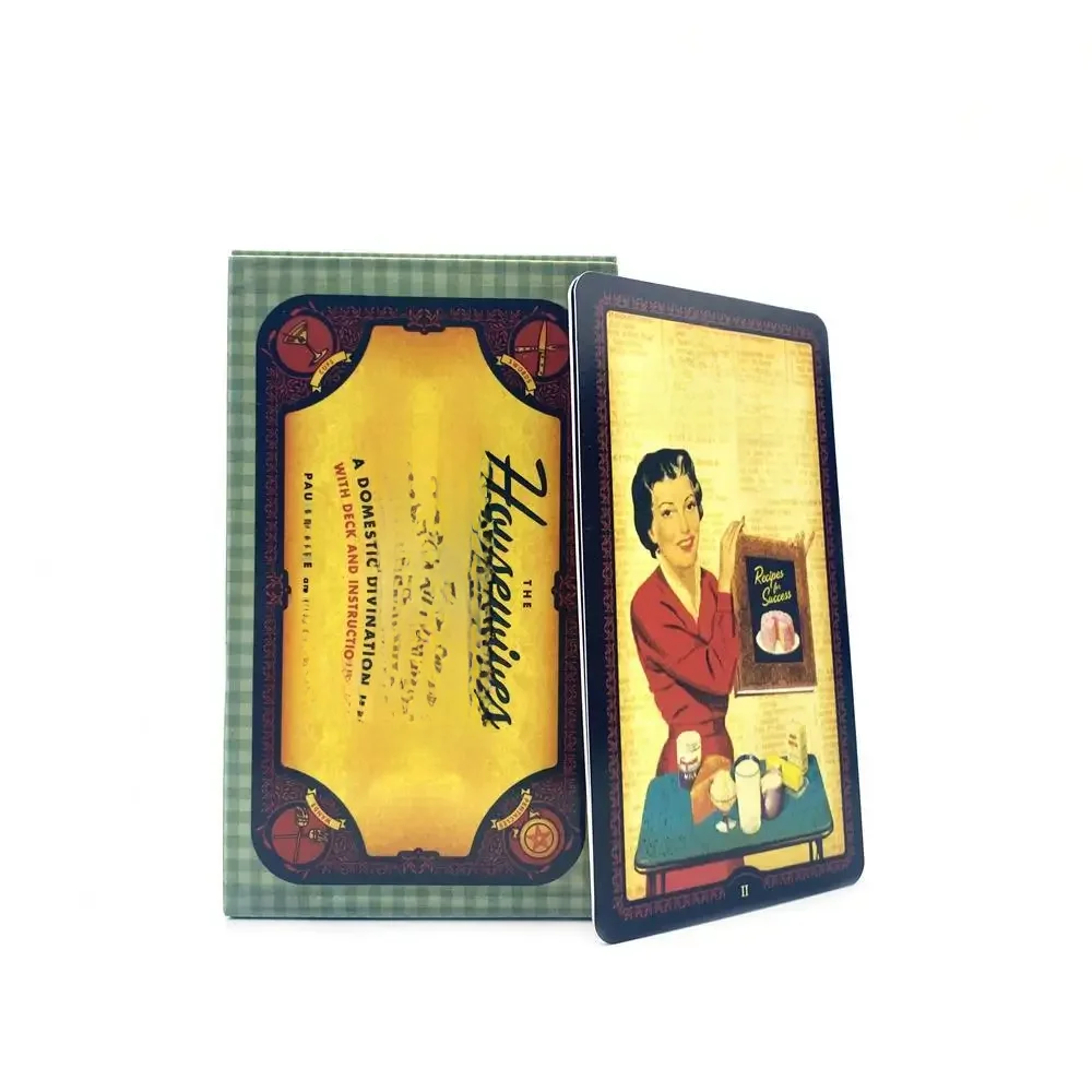 Cartes de tarot pour femme 007 avec guide PDF, jeu de société en anglais, mystérieux marié, 600 cartes pour fille