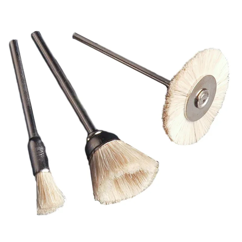 Electric Drill Grinding Head Brushes 10pcs Nylon Polishing Wheel Brush Rotary Tools Accessory Grinding Wheel Polishing Brush