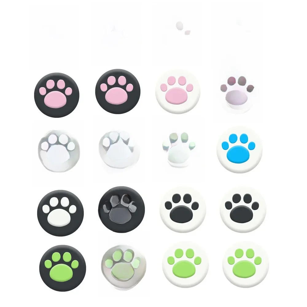 Patte de chat pouce bâton poignée capuchon Joystick housse pour Sony PS5 PS4 PS3 mince Xbox 360/une série X/S Elite Switch Pro pouce