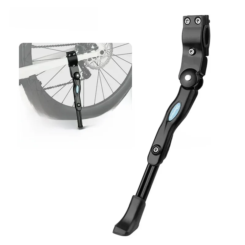 AliExpress NONE Mountain Bike Foot Stand Road Bicycle Support Cycling Rear Parking Rack Bicycle Aluminium Alloy MTB Bike Side Rack Kickstand