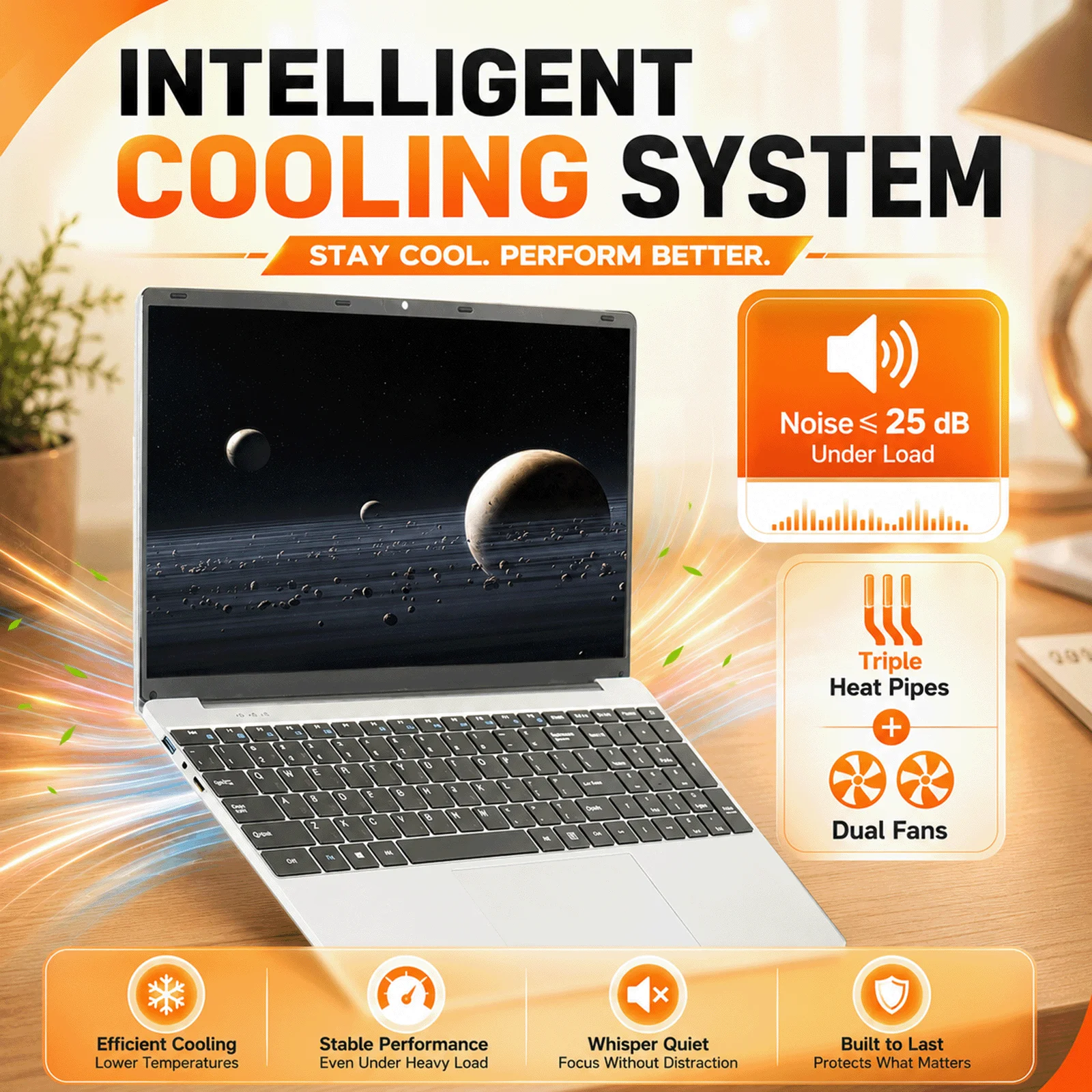 15.6 Inch Laptop Intel Celeron N3450 Quad Core,4GB/8GB RAM 128GB/256GB SSD DDR4, Full HD 1920x1080 IPS Display, Windows 11 Notebook, WiFi 5, HDMI, Webcam, Lightweight Computer for Study Office Business, France Stock Multi Language Keyboard Protective Fil