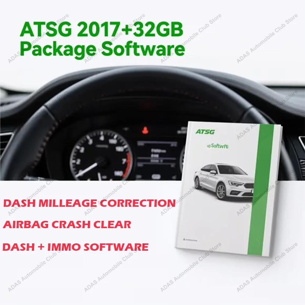 

ATSG 2017 Transmission Repair Software | Automatic Unit Diagnostics |32GB Package DASH MILLEAGE CORRECTION +AIRBAG CRASH CLEAR