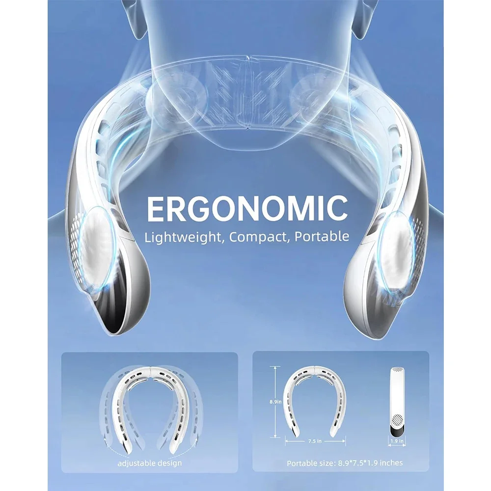 Thumbnail 2 - #3 Wearable Neck Fans Discount Picks