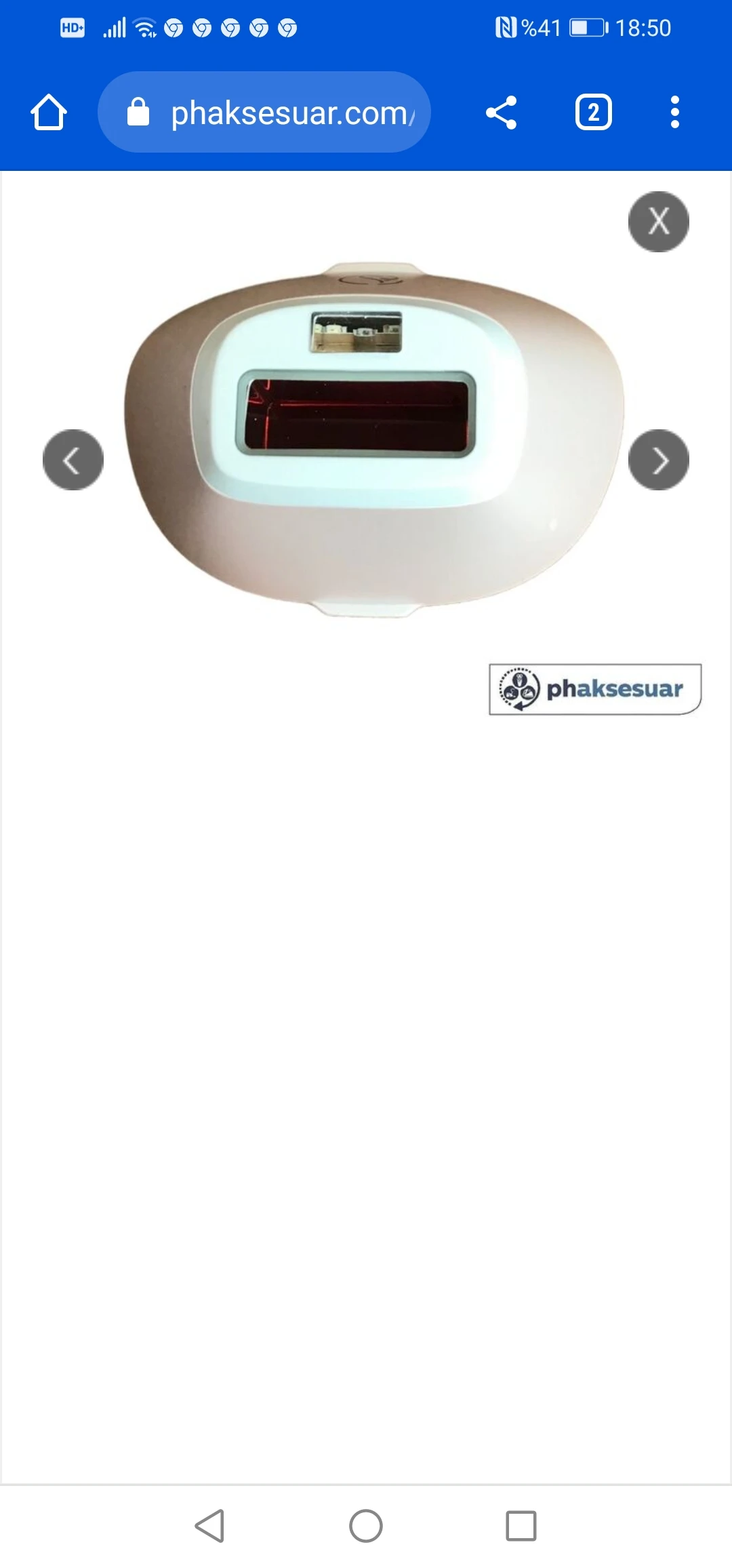 فيليبس IPL رأس الوجه نماذج متوافقة BRI950 - BRI957