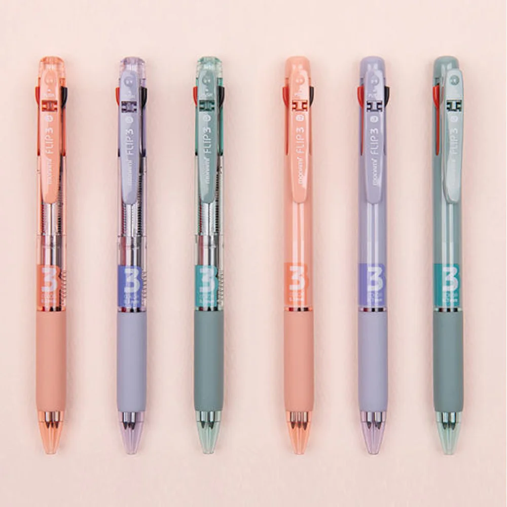 Monami Flip 3 Multi Ball Pen 0.38 0.5 0.7mm