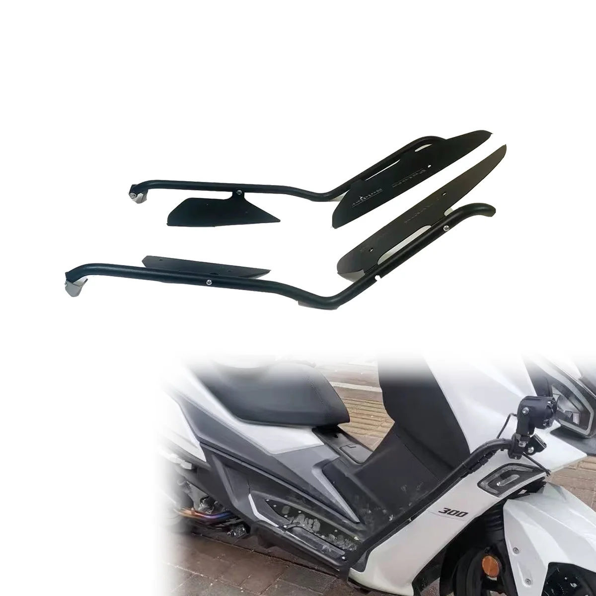 

Motorcycle Engine Protection Highway Crash Bar Frame Protection Bumper Accessories for Joymax Z300 PLUS300