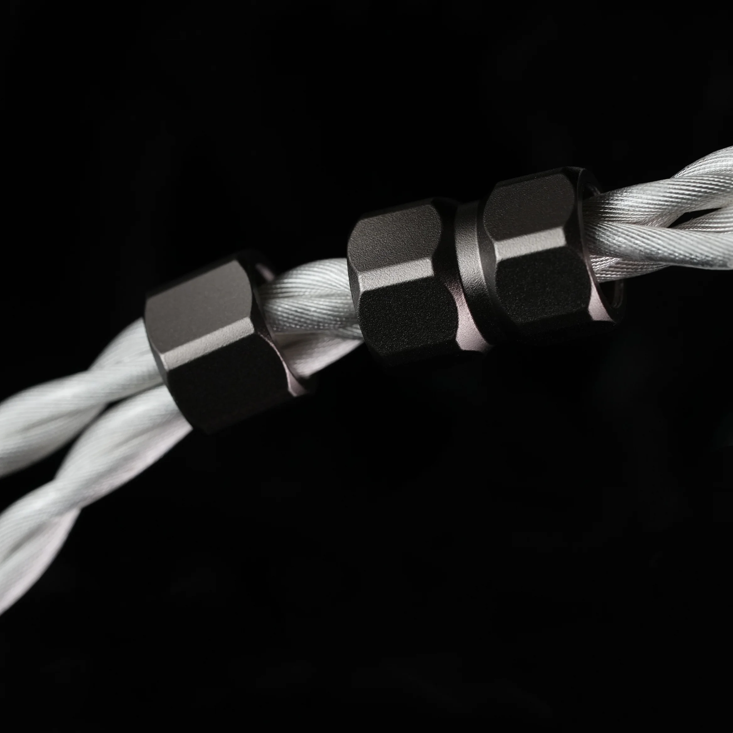 ZiSin-341 IEM Cable 4.4mm Silver Plated Plug, Compatible with MMCX