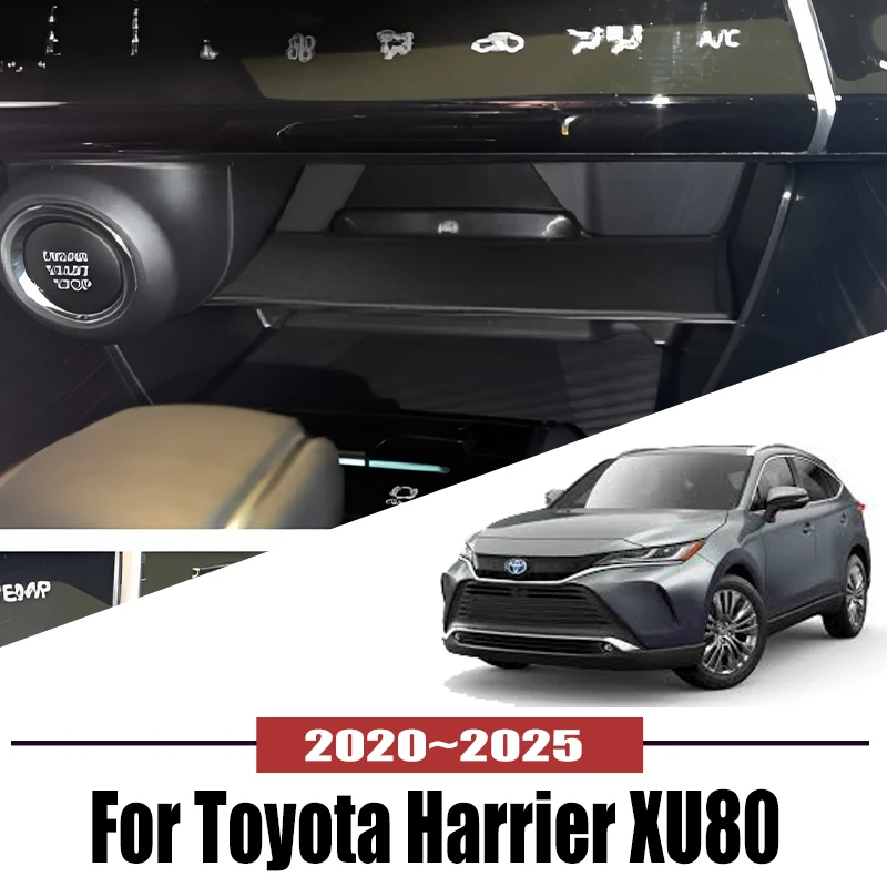 

For Toyota Harrier XU80 2020~2025 2023 Car Central Armrest Storage Box Holder Console Organizer Auto interior Accessories Tools
