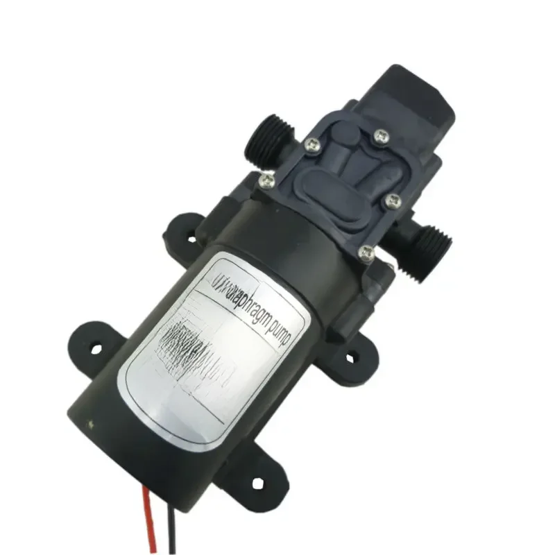 Dc 12v 24v przełącznik ciśnieniowy pompy wody automatyczny wł. Wył. 60W 5LPM wysokociśnieniowa samozasysająca membranowa pompa wodna — zdjęcie 2