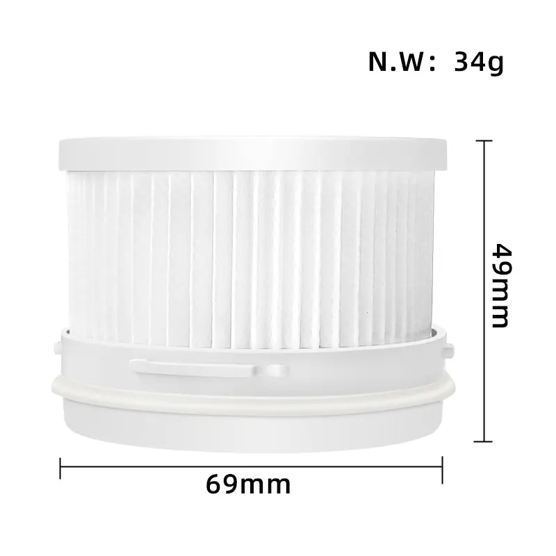 فلتر Hepa بديل لـ siaomi Mijia 1C ، مكنسة كهربائية لاسلكية محمولة باليد ، مجموعات تنظيف