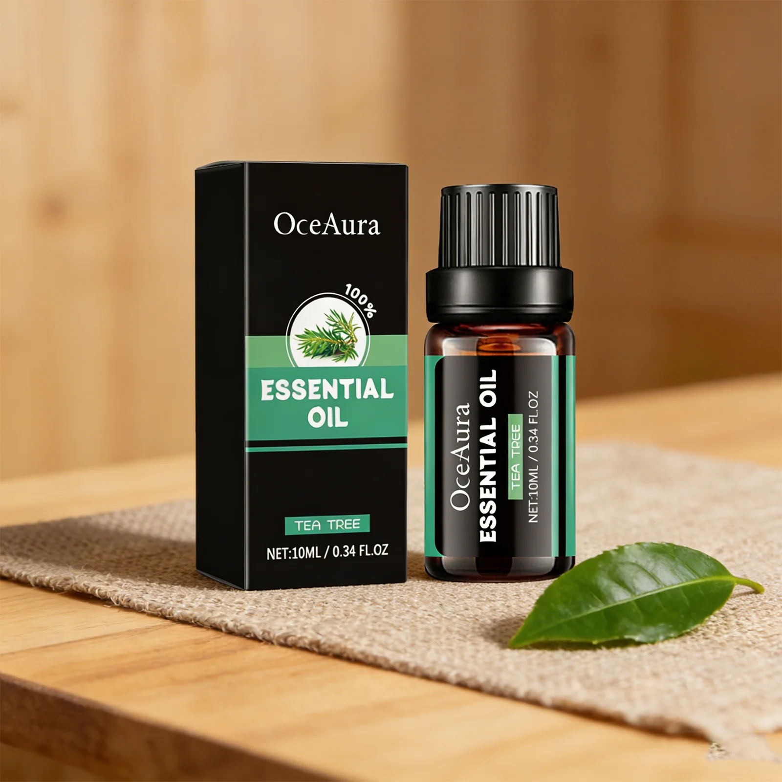 Oceaura Tea Tree Essential Oil for Massage and Humidifier