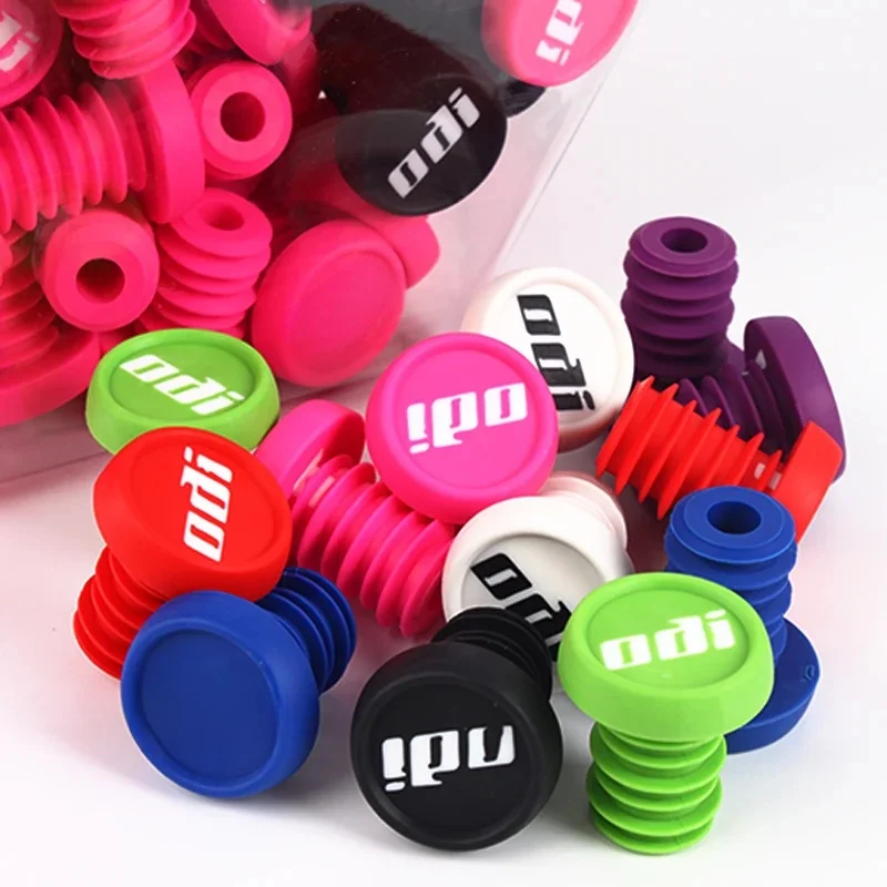 AliExpress ODI Grip Plugs Bicycle Handlebar Ends Grip Cap Plugs Bike Handlebar Plug Bike Bar End Cap MTB BMX DH FR Balance Bike Accessories