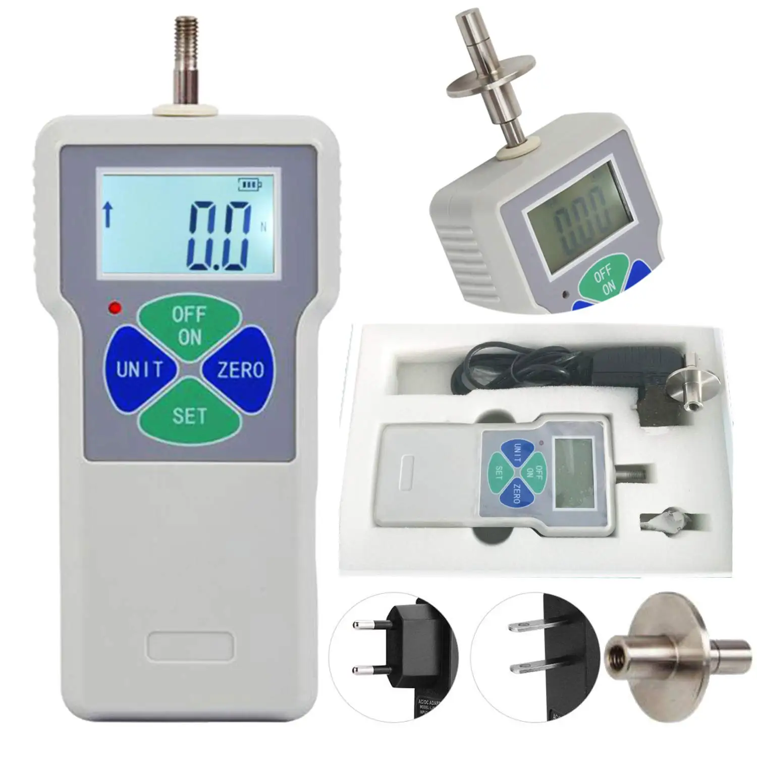 Digital Sclerometer Fruit Hardness Tester For Apple Pears Durometer With 10mm Needle 0.2～15 kgf/cm2 (×105 Pa) Range