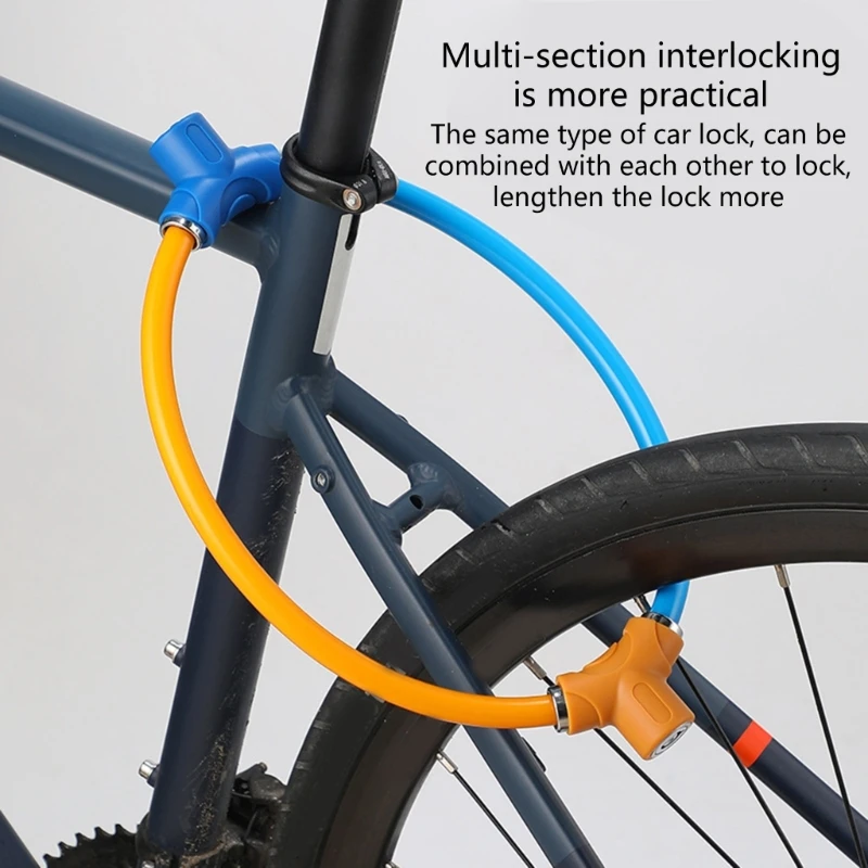 Bicycle Ring Shape Lock Anti-theft MTB Road Mountain Bike Lock Bicycle Accessories O-Locks Cycling Steel Security Bike Locks