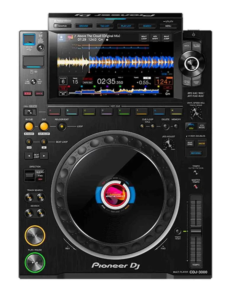 BEST SALES ORIGINAL Pioneer DJ Kit of 2 CDJ3000 Professional DJ Multi Player and DJM900NXS2 Digital Pro-DJ Mixer - Black