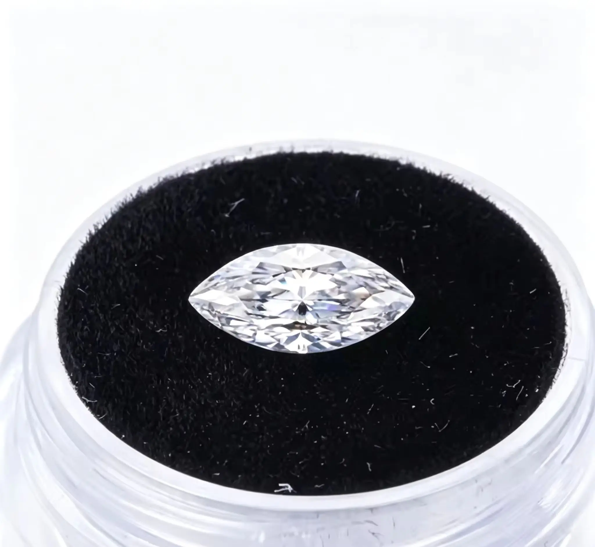 D‑Color VVS1 VVS2 VS1 VS2  1CT Marquise Cut Lab Created Diamond CVD IGI Certificate Loose Stone Custom Jewelry