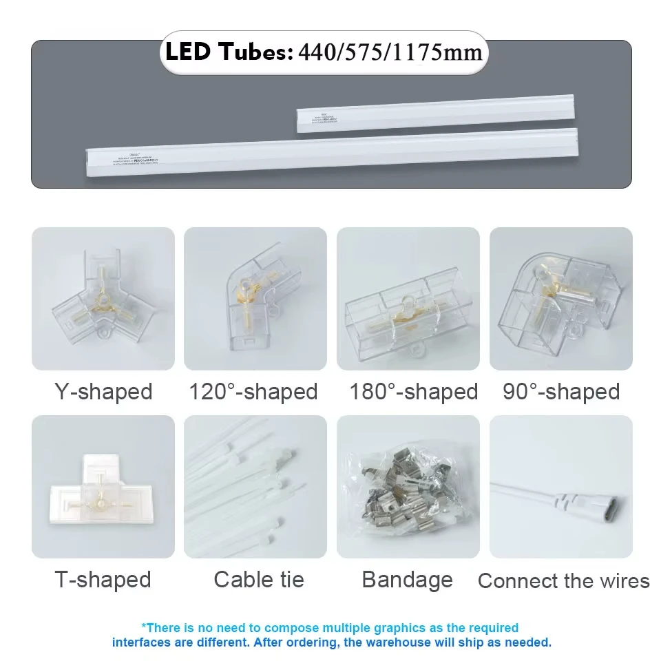 مسدس LED الإضاءة ضوء السقف أنبوب العسل ل BarberShop سيارة المرآب ورشة عمل السيارات الجسم إصلاح مصباح ليد 6500K #2