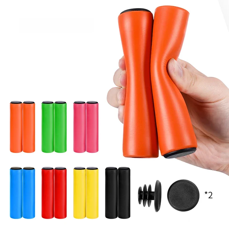 AliExpress ESLNF Bicycle Grips Silicone Sponge Soft For MTB Mountain Bike Anti Skid Shock Absorbing Scooter Cycling Handle Grip