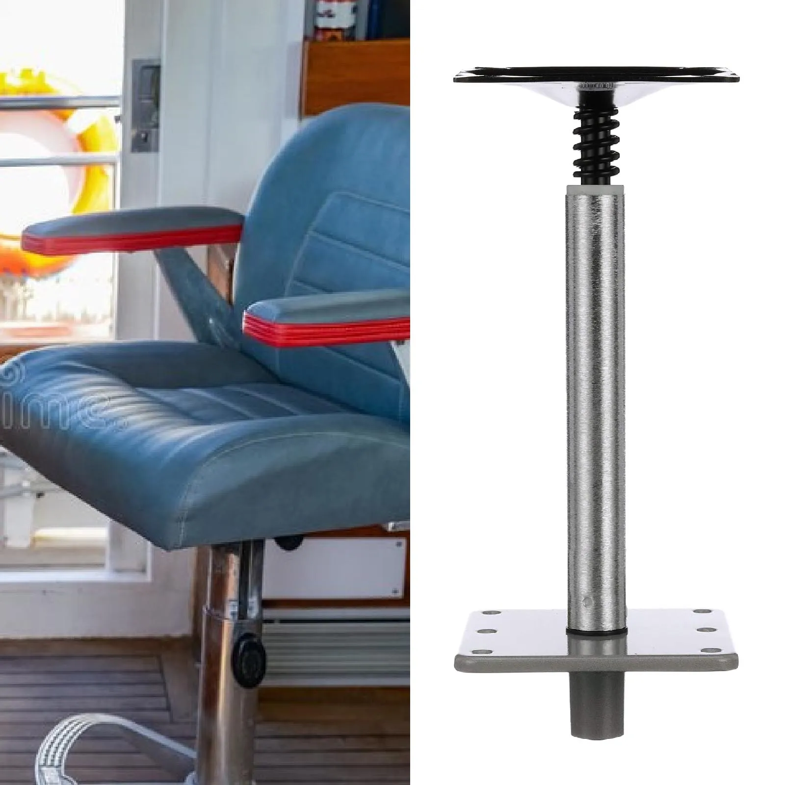 ชุดติดตั้งฐานแท่นรองที่นั่งเรือสำหรับกิจกรรมกลางแจ้ง เรือโป๊ะทุ่น เรือเดินทะเล ฐานแท่นรองหมุนได้อเนกประสงค์