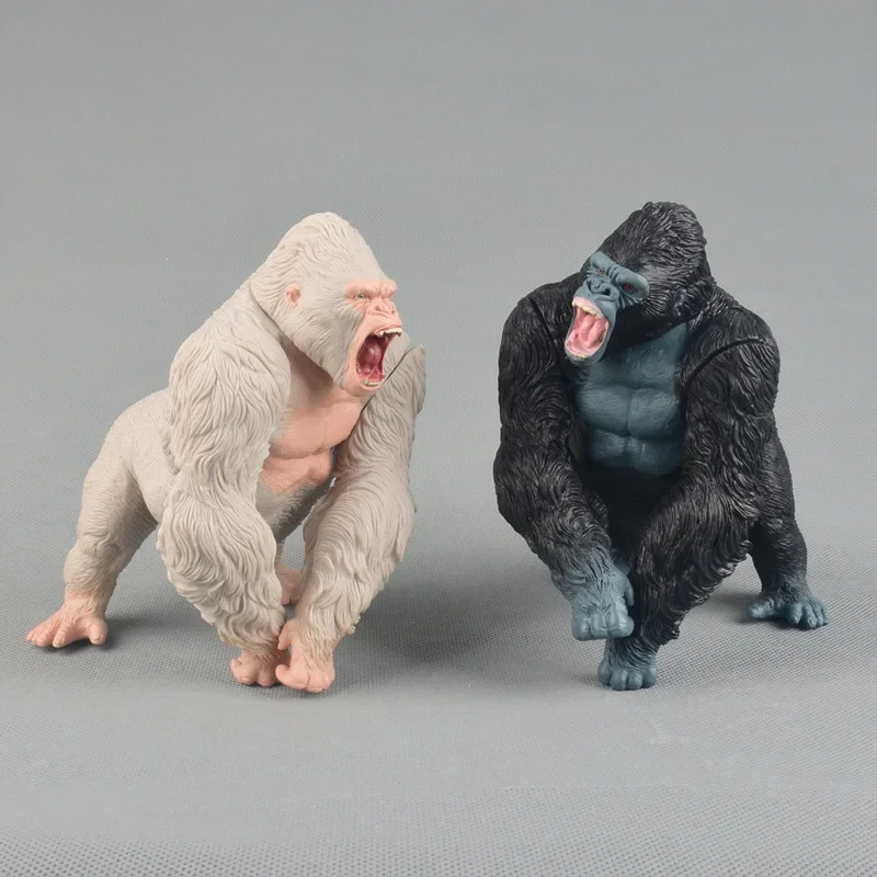 Nouveau film King Kong vs Godzilla, figurines d'action de mobilité commune, modèle de gorille en PVC, décoration de bureau, jouets de Collection de poupées, cadeaux