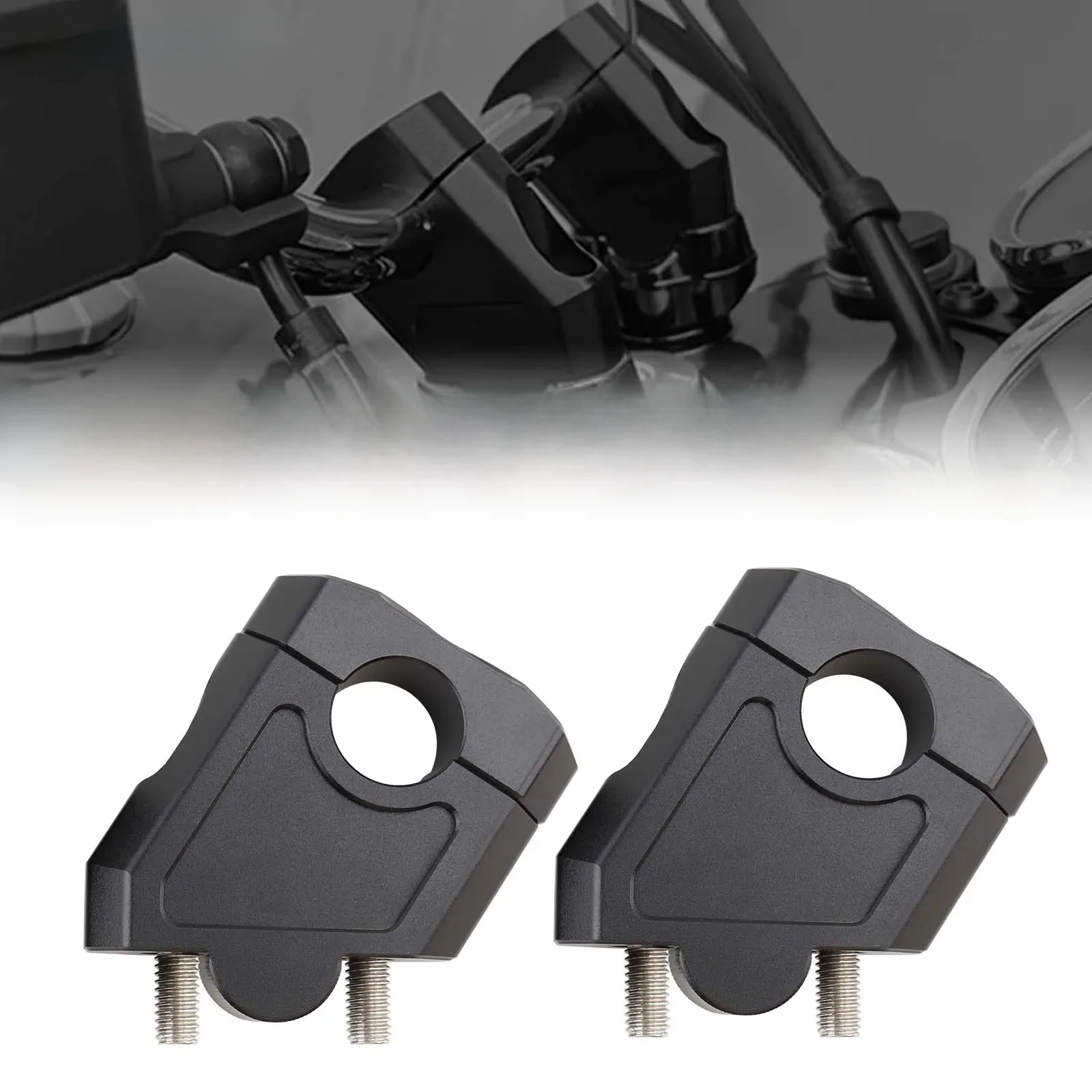 AliExpress UNDEFINED 22mm 25/28mm Motorcycle Handlebar Riser Motocross Heightening Clamp Mount Pit Bike For Suzuki Kawasaki Benelli BMW Yamaha Honda
