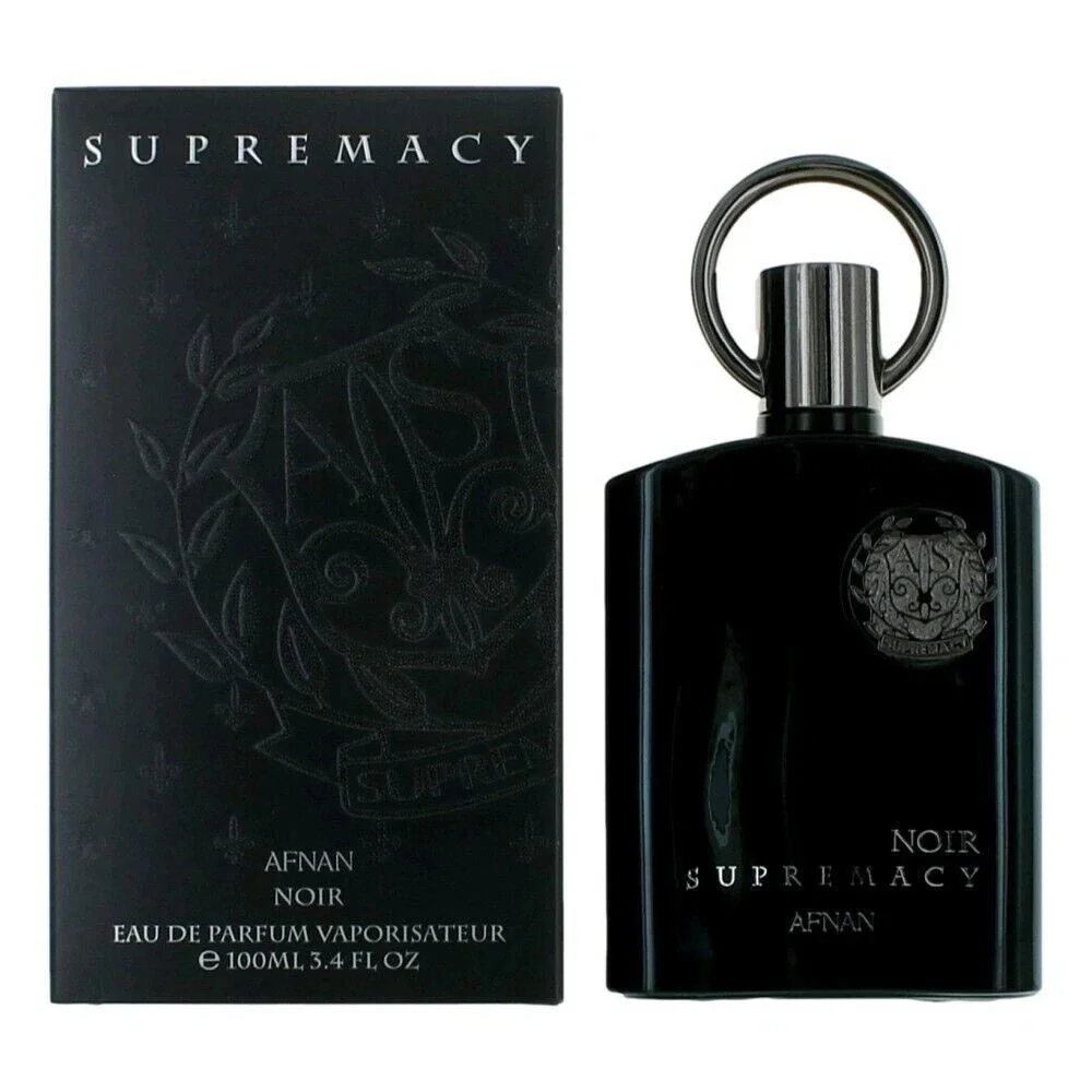 

Afnan NOIR SUPREMACY Collector's Edition for Men Eau De Parfum, 3.4 Fl. Oz boyfriend gifts，perfumes arabes para hombre