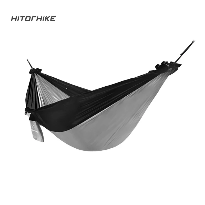 1-2 Person Outdoor Mosquito Net Parachute Hammock Camping Hanging Sleeping Bed Swing Portable Double Chair Hammock