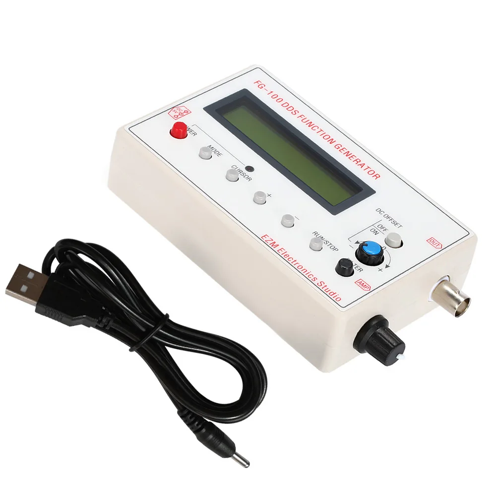 1HZ-500KHZ DDS Functional Signal Generator Sine + Square + Triangle + Sawtooth Waveform