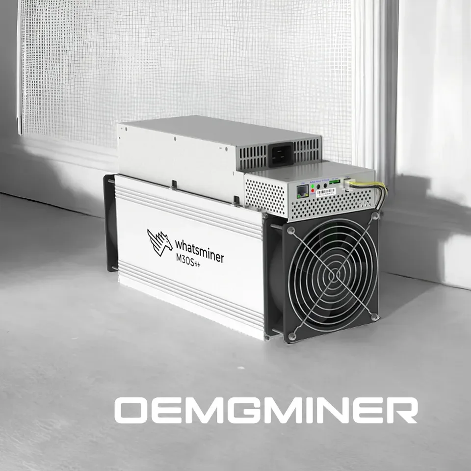 SM Whatsminer M30S++ 100Th 3100Watt جهاز تعدين البيتكوين