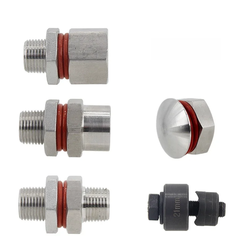Czajnik/beczka zmodernizowana część przegrody bezspawanej 1/2 "NPT 304 jednoczęściowa konstrukcja nadwozia ze stali nierdzewnej Wymagany otwór 21mm — zdjęcie 2