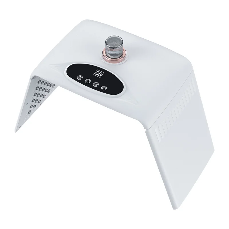 

Newest 7 Color Photon LED Face Body Lamp Cold Mist Spray Spectrometer Foldable Skin Care Device for Anti Aging Skin Tightening