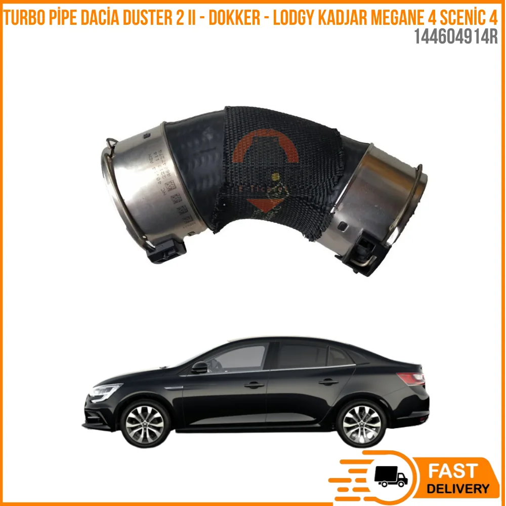 

For Turbo Pipe 144604914R Dacia Duster 2 II - Dokker - Lodgy Kadjar Megane 4 Scenic 4 1.5 dCI auto spares parts