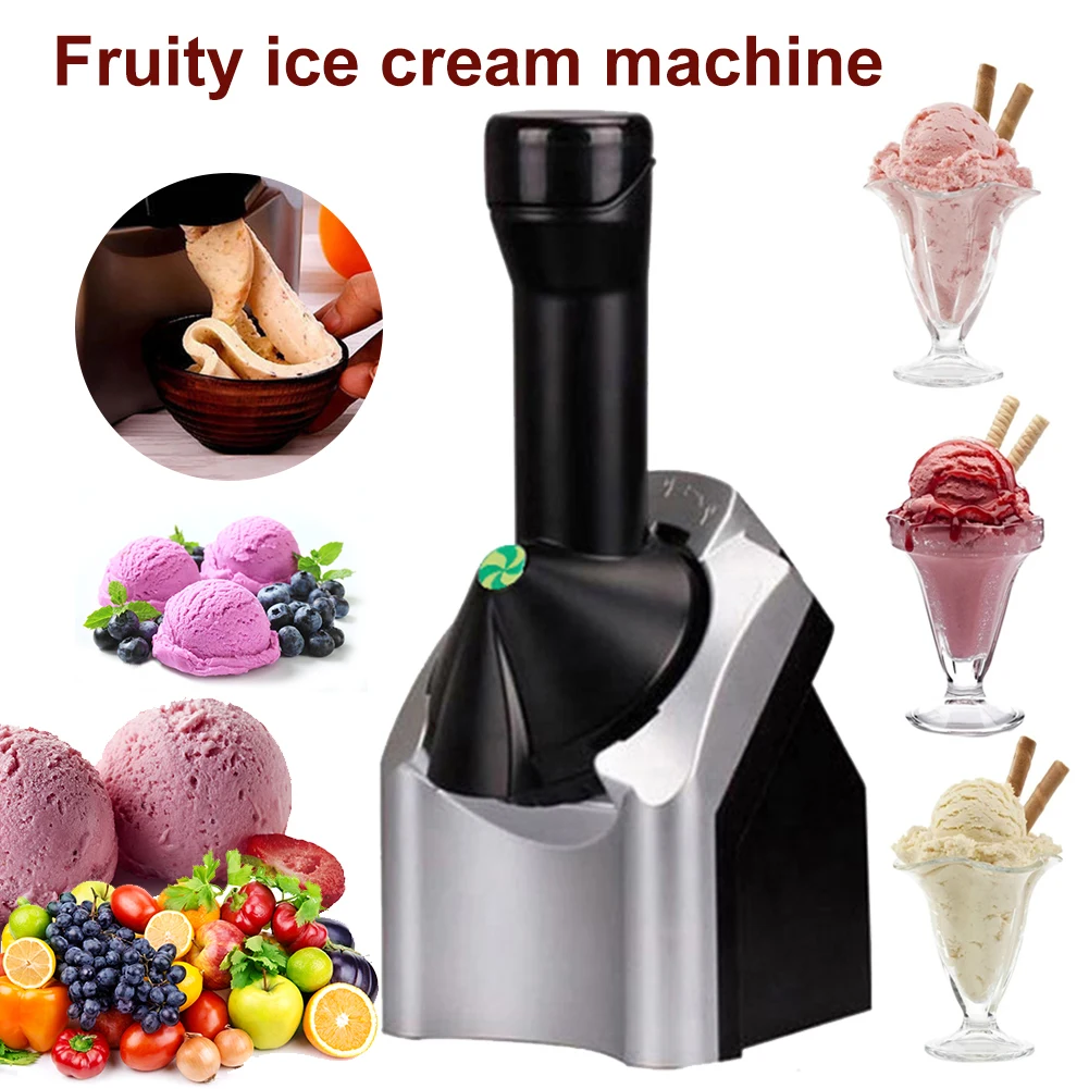 Ice Cream Machine Household Automatic Fruit Ice Cream Maker Frozen Fruit Dessert Milkshake Machine Ice Cream Tools