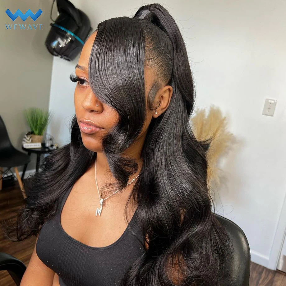 

Body Wave Lace Front Wig Pre Plucked Brazilian 5x5 Lace Closure Wig Human Hair Wigs 40 Inch Wet And Wavy 13x4 Lace Frontal Wig