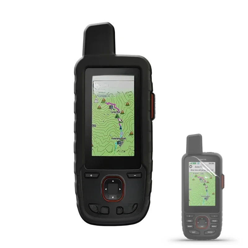 Silikonowa osłona zderzaka z miękką krawędzią Etui ochronne Folia ochronna na ekran do Garmin Gpsmap 67 67i 66 66i 66s 66st 66sr Sleeve — zdjęcie produktu 7