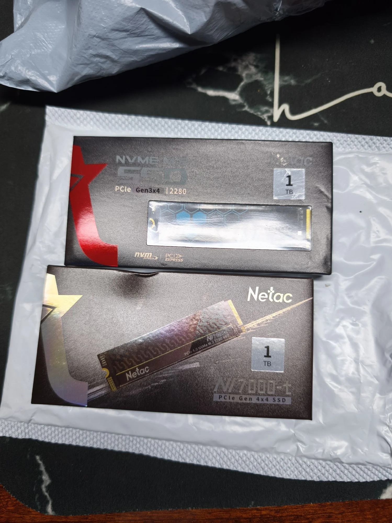 Netac NVMe SSD M2 1TB 2TB 500GB 250GB 3500MB/s SSD PCIe3.0 M.2 2280 SInternal Solid State Drives Disk NV3000 for Laptop Desktop photo review