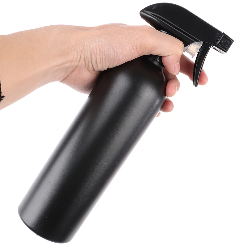 2x 500ml Plastic Black Trigger Bottle Car Cleaning Spray Multi-function Bottle