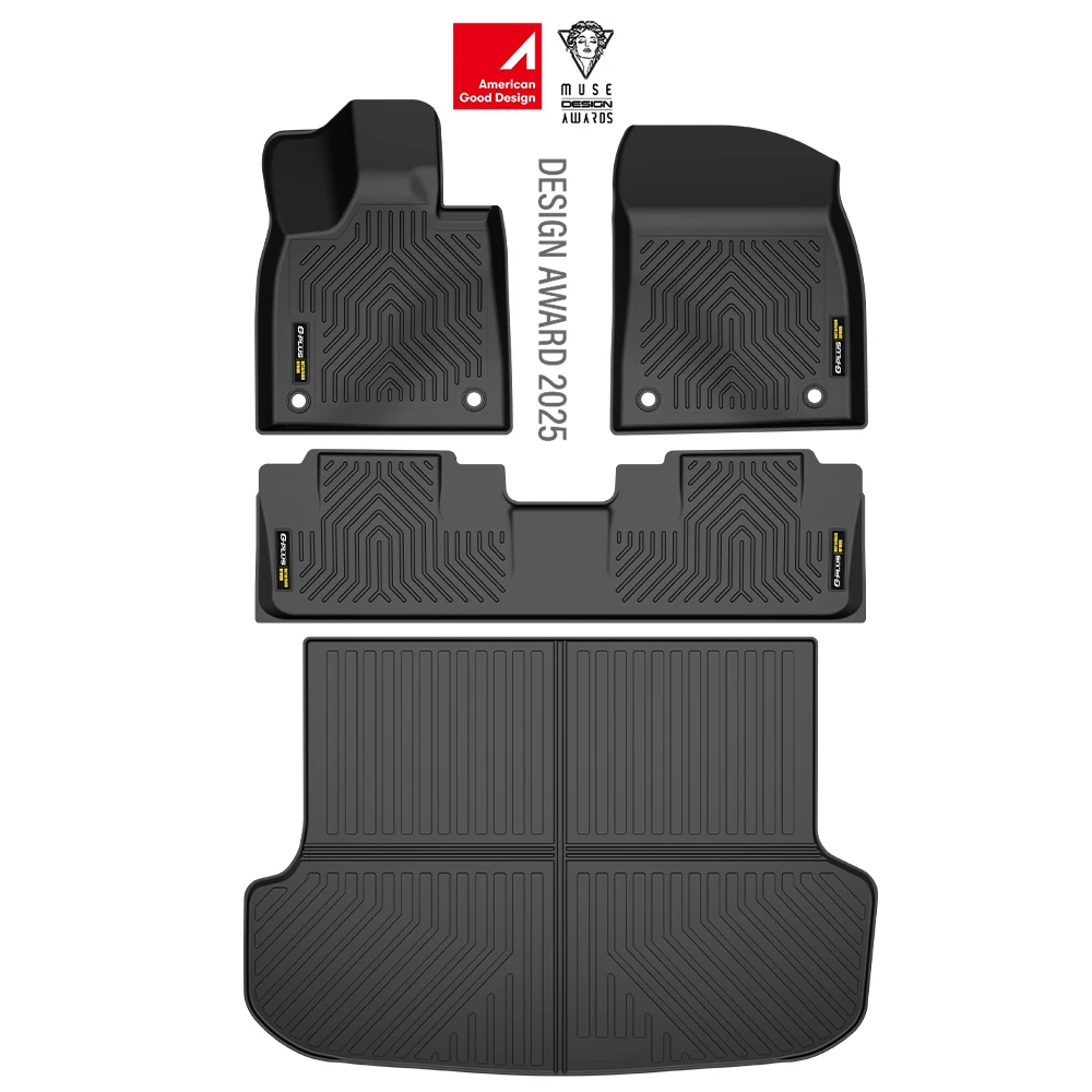 TPE Floor Mats+Cargo Liner Fits 2023-2025 Lexus RX350/RX350h/RX500h All Weather