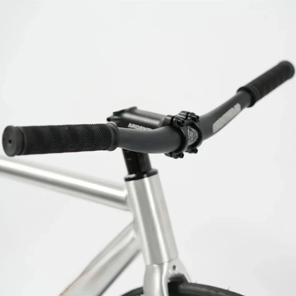 AliExpress Ardently 31.8mm Fixed Gear Bicycle Short Handlebar Swallow-Shaped Handle Bar 480mm Aluminum Alloy Single Speed Bike Accessories