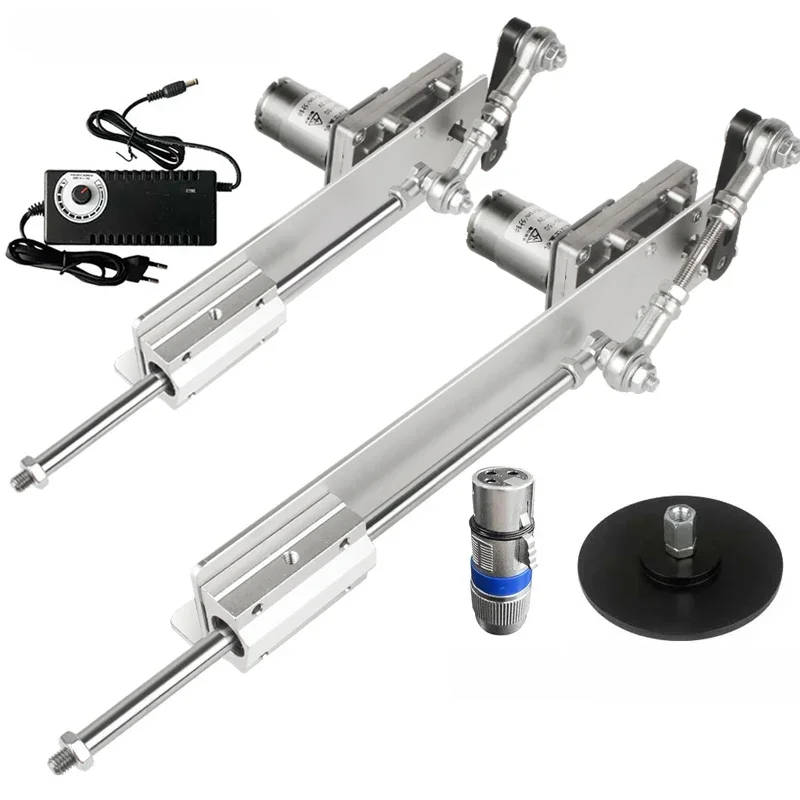 AliExpress NONE Reciprocating Cycle Linear DIY Motor Stroke 2-8CM 3-15CM DC Linear Mini Telescopic Linear Actuator With Speed Controller