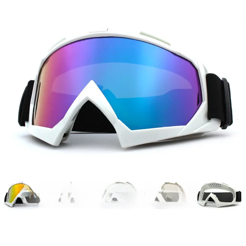 AliExpress Skiing Goggles Windproof Cycling Motorcycle Goggles Winter Anti-Fog Snowboard Ski Glasses Ski Mask