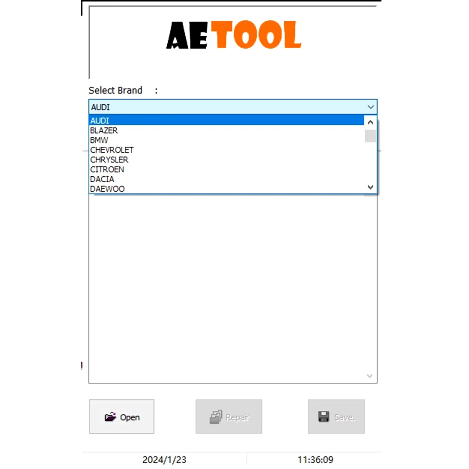 AETOOL v1.3 for ECU decoding Immo Eeprom Off AETOOL IMMO REMOVER V1.3 ECU Dump Decode ECU Calculate PIN Virgin/IMMO Remover