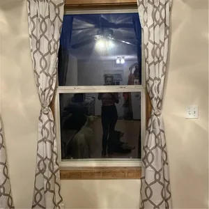 ستارة التعادل المغناطيس نمط بسيط مقطع حديث من قبل الستائر خيمة العلاقات الظهر نسج حبل التعليق لحامل ستارة النافذة أفضل 10 بيع سحب الستار - No7