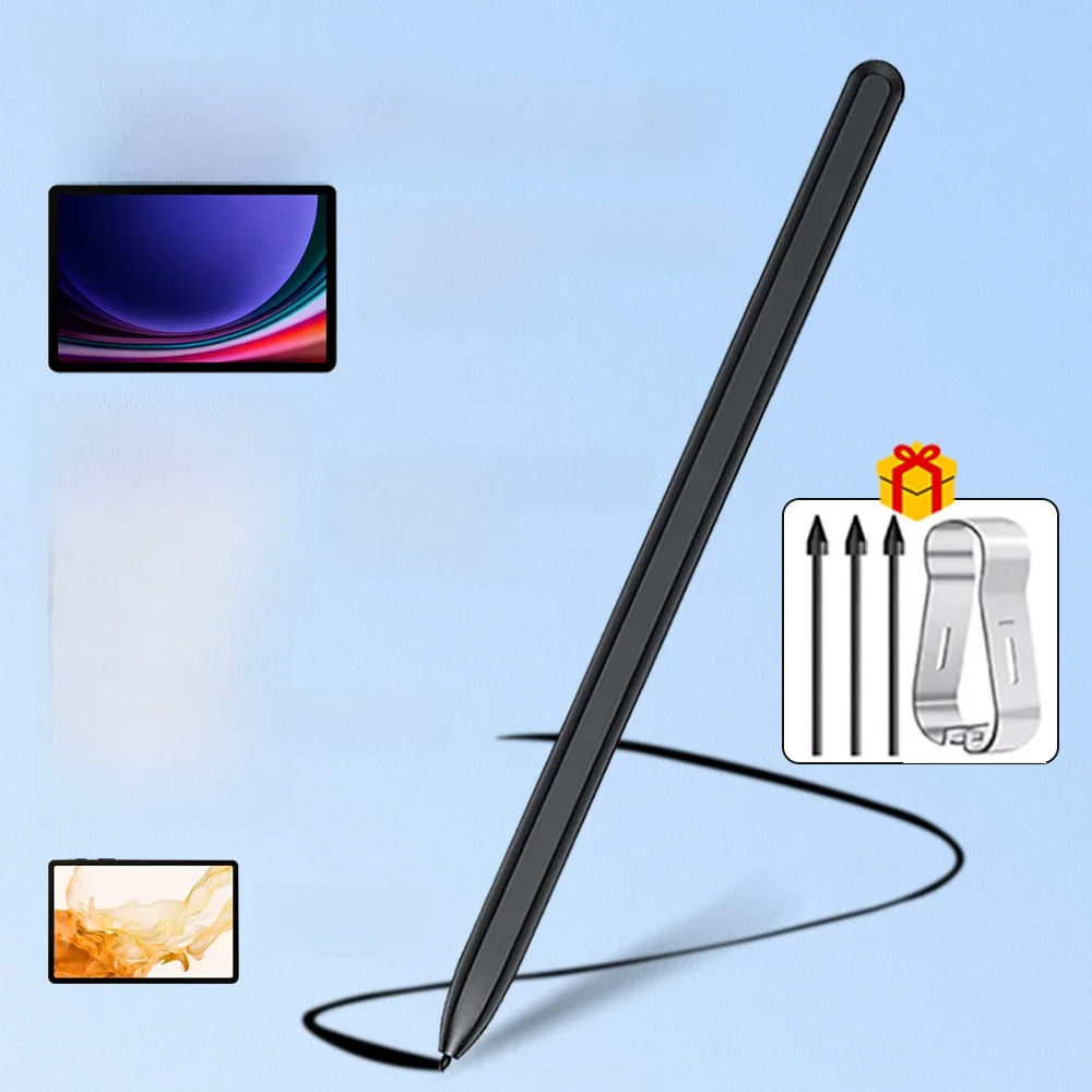 Caneta Stylus S Pen, Conectividade Sem Fio, Caneta de Toque para Tab S6 Lite, S7FE, S7 Plus, S8, S9,